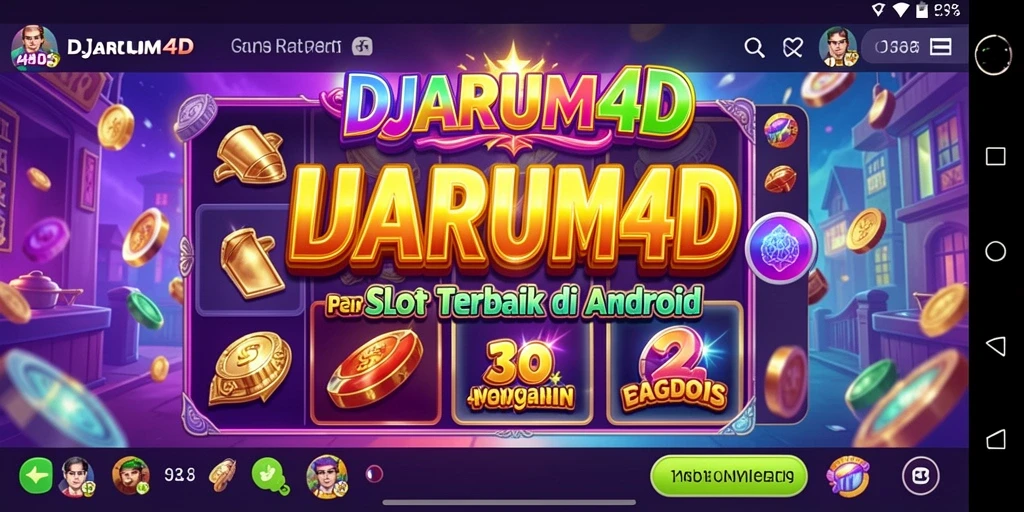 Tampilan gameplay DJARUM4D yang seru dan menawan.