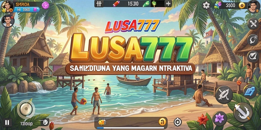 Tampilan menarik dari gameplay LUSA777 yang menggambarkan interaksi karakter.