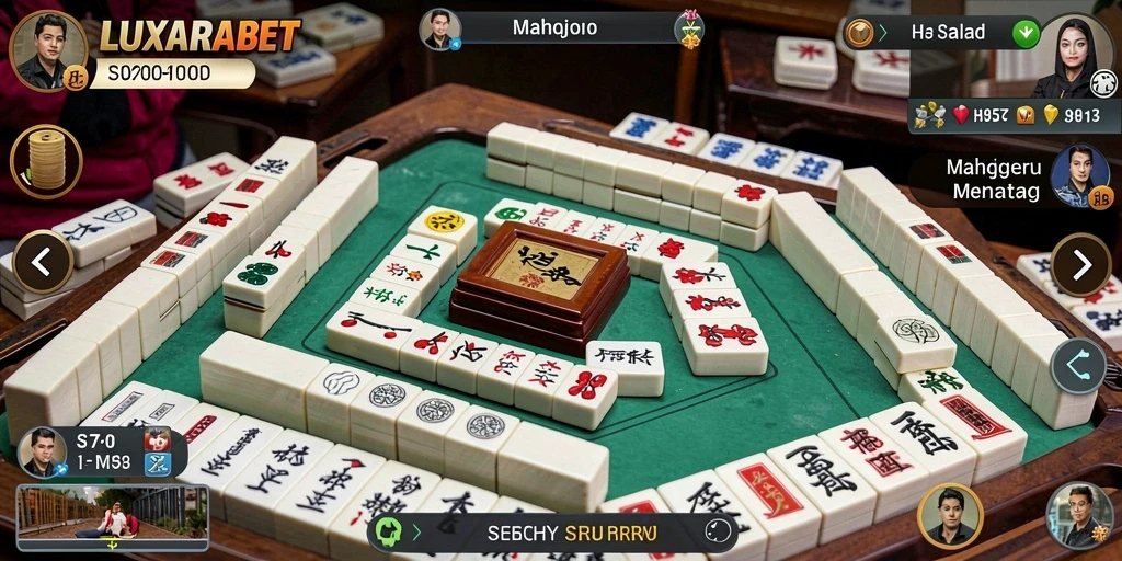 Gameplay Mahjong yang menarik dan seru di LUXARABET.