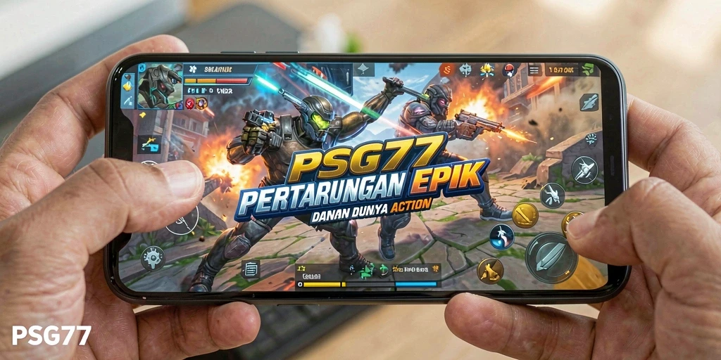Gameplay aksi seru dalam PSG77 dengan pertarungan intens.