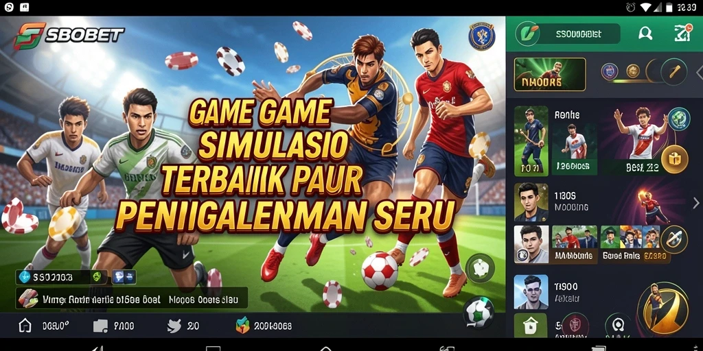 Screenshot gameplay SBOBET yang menunjukkan pengalaman simulasi yang mendalam.