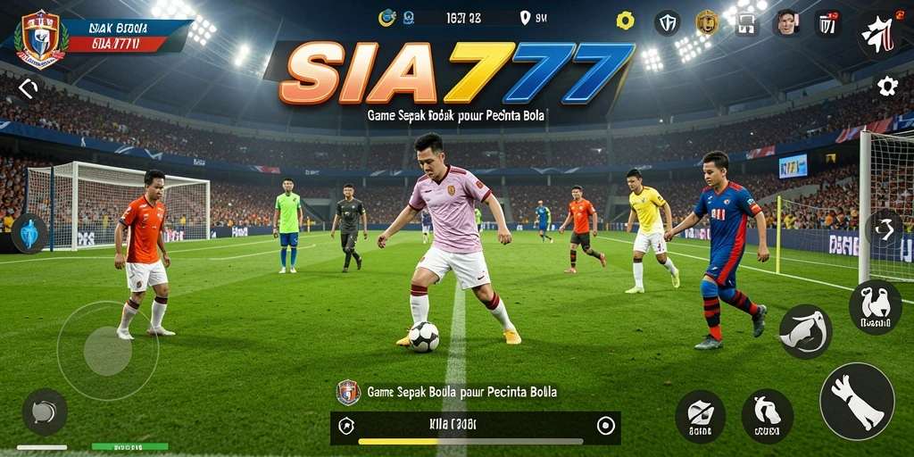 Tampilan gameplay SIA777 yang menegangkan dan seru di lapangan.